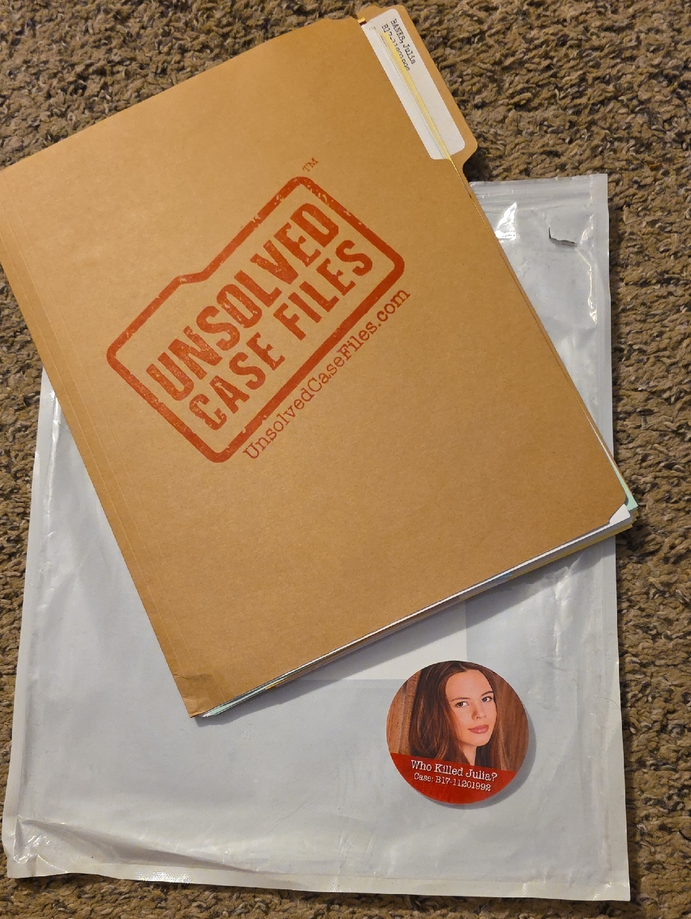 Unsolved Case Files Murder Mystery Game L, Who Killed Julia?